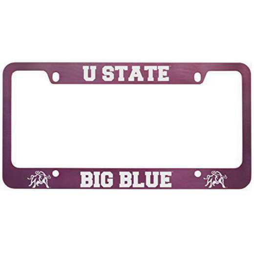 SM-31-PNK-UTAHST-1-CLC: LXG SM/31 CAR FRAME PINK, Utah State